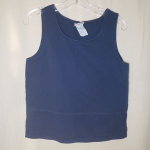 NWT Better Than Basics Navy Blue Tank Top